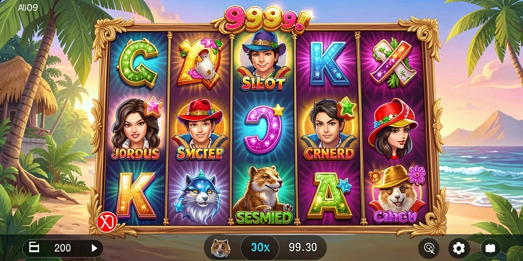 Screenshot menampilkan gameplay seru dari permainan slot 9939.