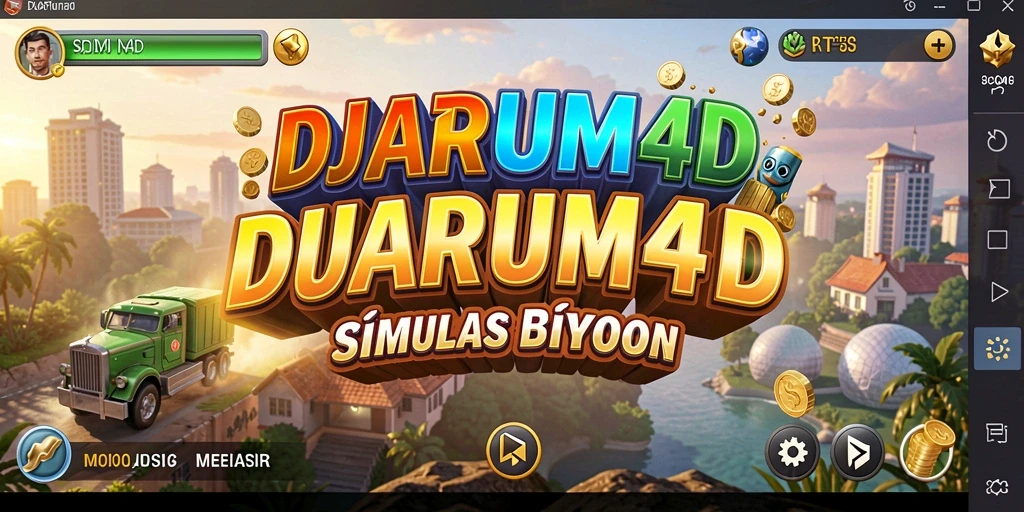 Tampilan gameplay DJARUM4D yang seru dalam mengelola bisnis.
