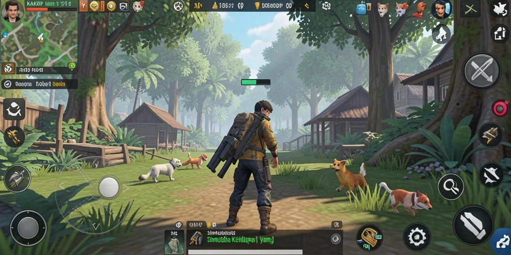 Tampilan gameplay KAKRP yang menarik dan interaktif.