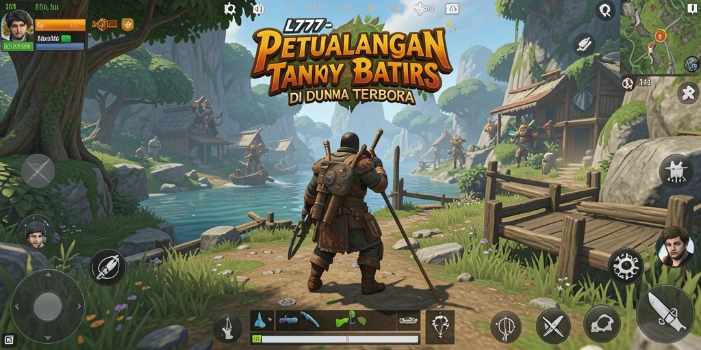 Tampilan gameplay L777 yang menarik di dunia terbuka.