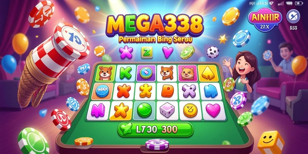 Tampilan gameplay MEGA338 yang seru dan interaktif.