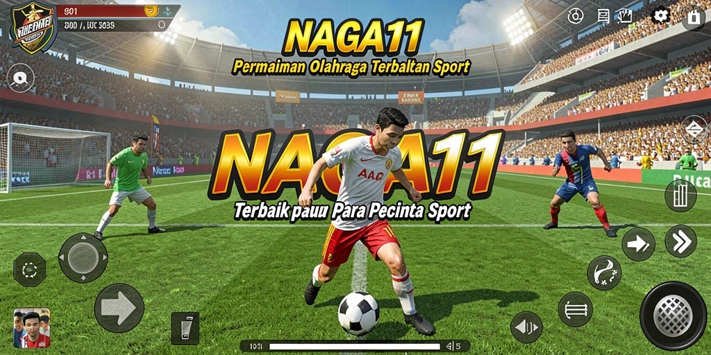 Tampilan gameplay seru dan mendebarkan di NAGA11.