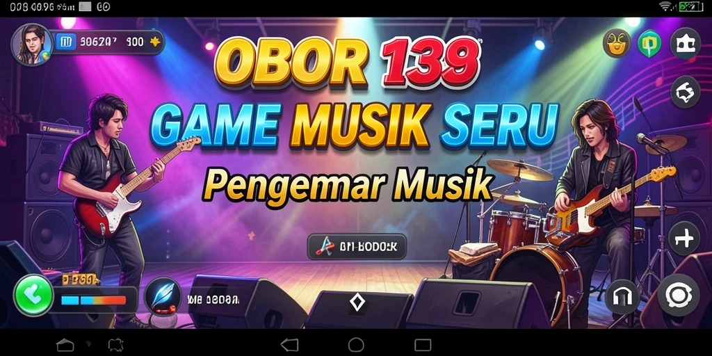 Tampilan menarik dari OBOR138 yang memanjakan mata pemain musik.