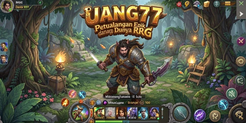 Gameplay UANG77 yang epik dan penuh tantangan terlihat jelas.