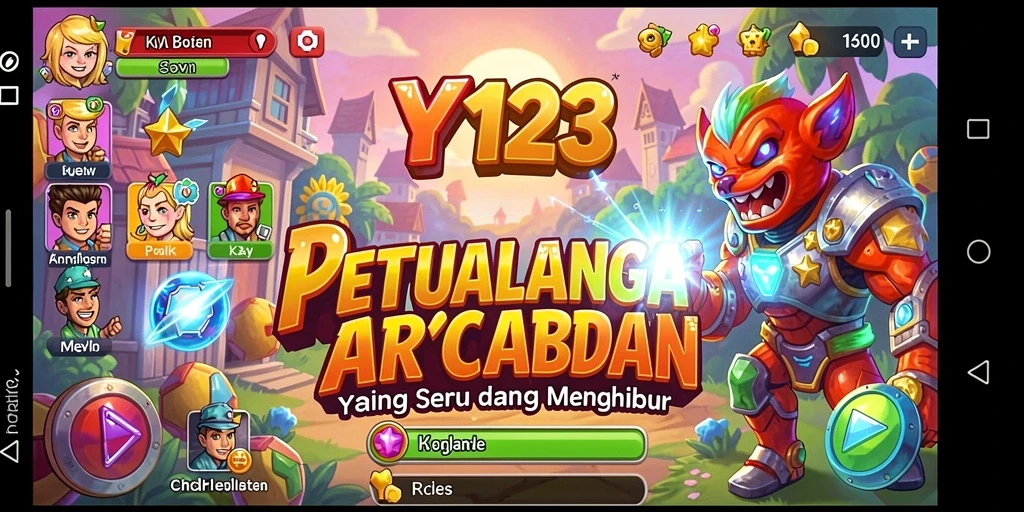 Gameplay seru dari YY123 yang menantang dan menghibur.