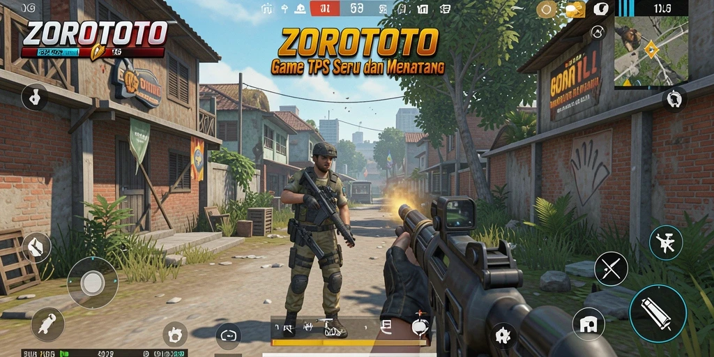 Tampilkan aksi menegangkan dalam gameplay ZOROTOTO.