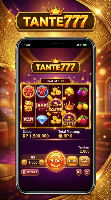 Tante777 menawarkan beragam kategori aplikasi untuk pengguna Android.